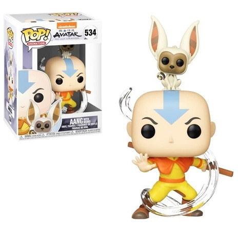 Funko Pop Aang with Momo - Avatar - 534