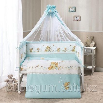 Комплект постельного белья для детей "ФЕЯ"  на классическую  кроватку + баладхин