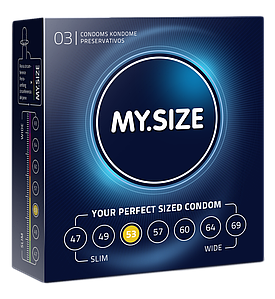 Презервативы "MY.SIZE" №3 размер 53 (ширина 53mm)