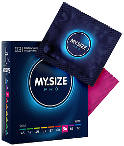 Презервативы "my.size" №3 размер 64 (ширина 64mm)