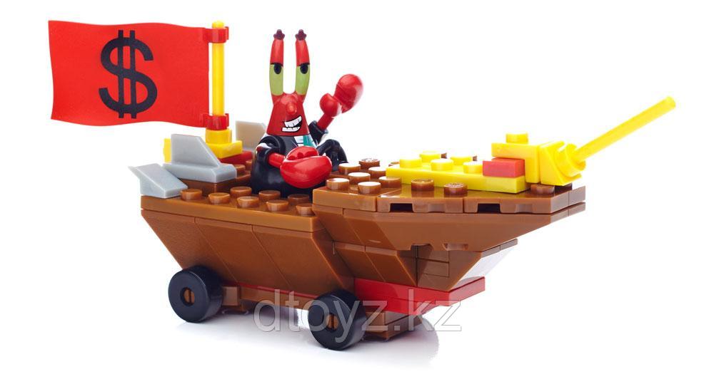 Mega Bloks SpongeBob Squarepants Mr. Krabs Racer CNF31 - фото 3 - id-p96353475