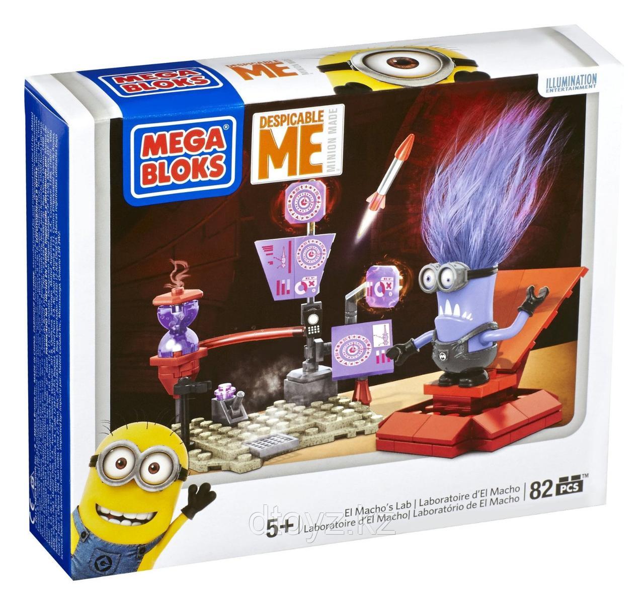 Mega Bloks Игровой набор Лаборатория Эль Мачо CNC77 - фото 1 - id-p96353532