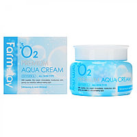 Увлажняющий крем для лица FarmStay O2 Premium Aqua Cream
