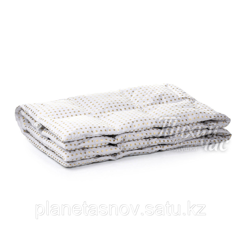 Одеяло пуховое натуральное, 140х205, чехол: 100% хлопок - фото 1 - id-p96356969