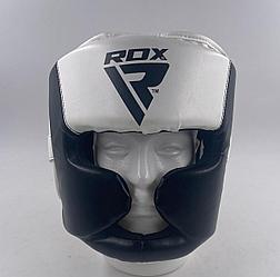 Боксерский шлем (закрытый шлем для единоборств) RDX