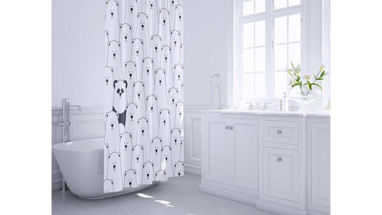 Шторка для ванной "PANDA" FX-2501, 1,8*2 (Fixsen, Чехия), фото 1