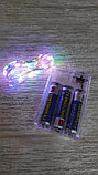 Светодиодная нить на батарейках, 5м, мультисвет, фото 5