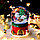 Музыкальный снежный шар большой "Дед Мороз с подарками", 16см. 2022А, фото 2