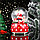 Музыкальный снежный шар большой "Дед Мороз и Пряня", 16см., фото 5