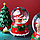 Музыкальный снежный шар "Дед Мороз на крыше", 12см., фото 7