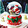 Музыкальный снежный шар "Дед Мороз и медвежонок", 12см. 2021B, фото 7