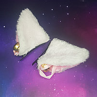 Неко-ушки на ободке и заколках, фото 2