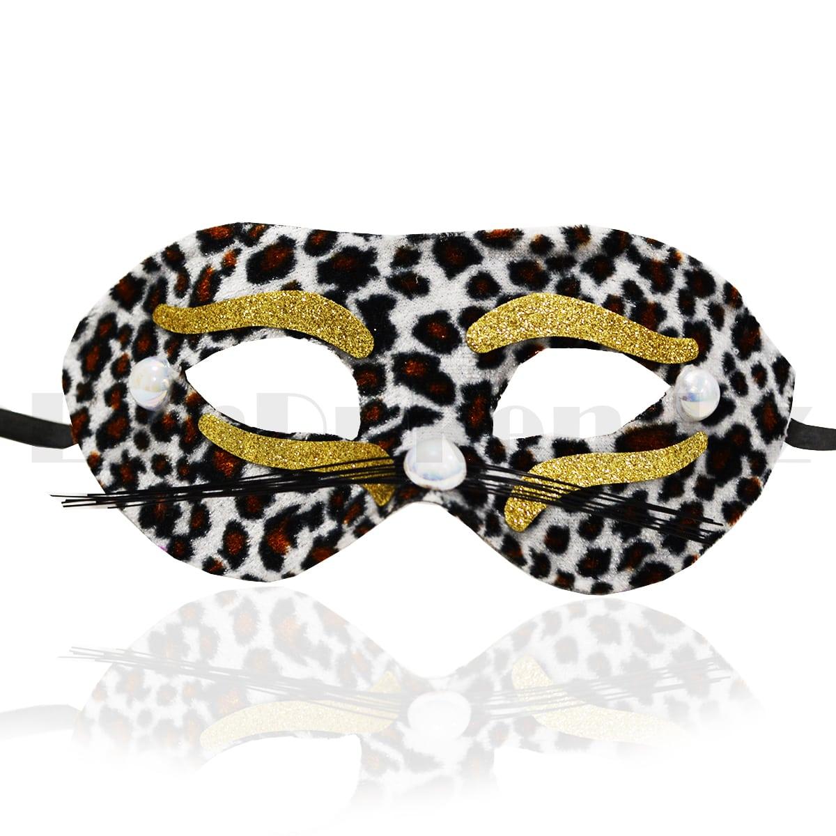 Венецианская карнавальная маска леопардовая - фото 6 - id-p96361703