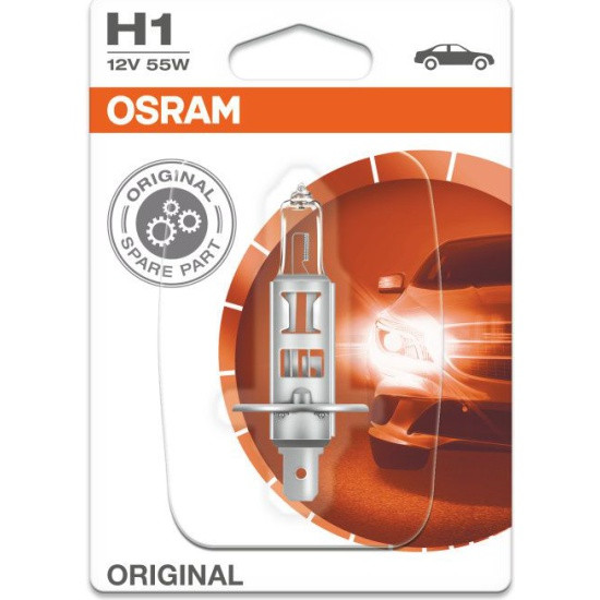 Лампа галогенная OSRAM H1 55W P14.5s 12V