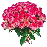 Букет из 35 розовых роз, фото 2