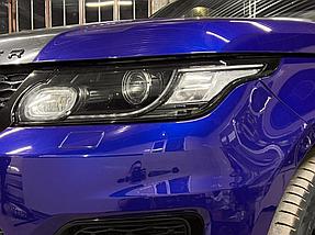 Замена штатных линз на Range Rover Sport SVR 2