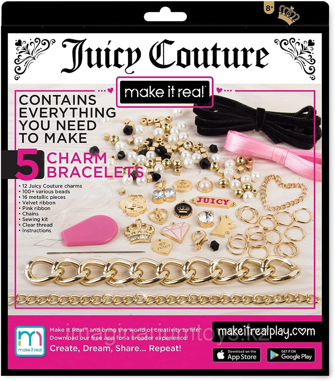 Набор для создания украшений MAKE IT REAL Juicy Couture Chains&Charms - фото 2 - id-p96373285