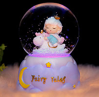 Музыкальный снежный шар "Fairy tales", 16см.
