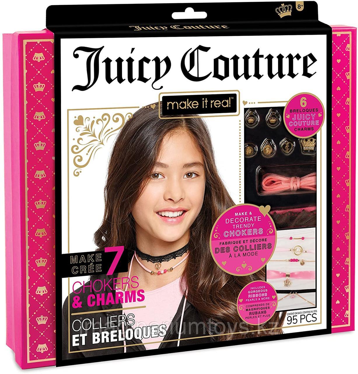 Набор для творчества Бусы с бусинами и подвесками MAKE IT REAL Juicy Couture Chockers&Charms - фото 1 - id-p96373434