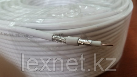 Коаксиальный кабель RG59 DINASAT бел.100 м, фото 2