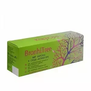 BronhiTree жир барсука в среде-активаторе 10 капсул.