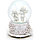 Музыкальный снежный шар "Белоснежные ангелочки", 16см. 1762B, фото 4