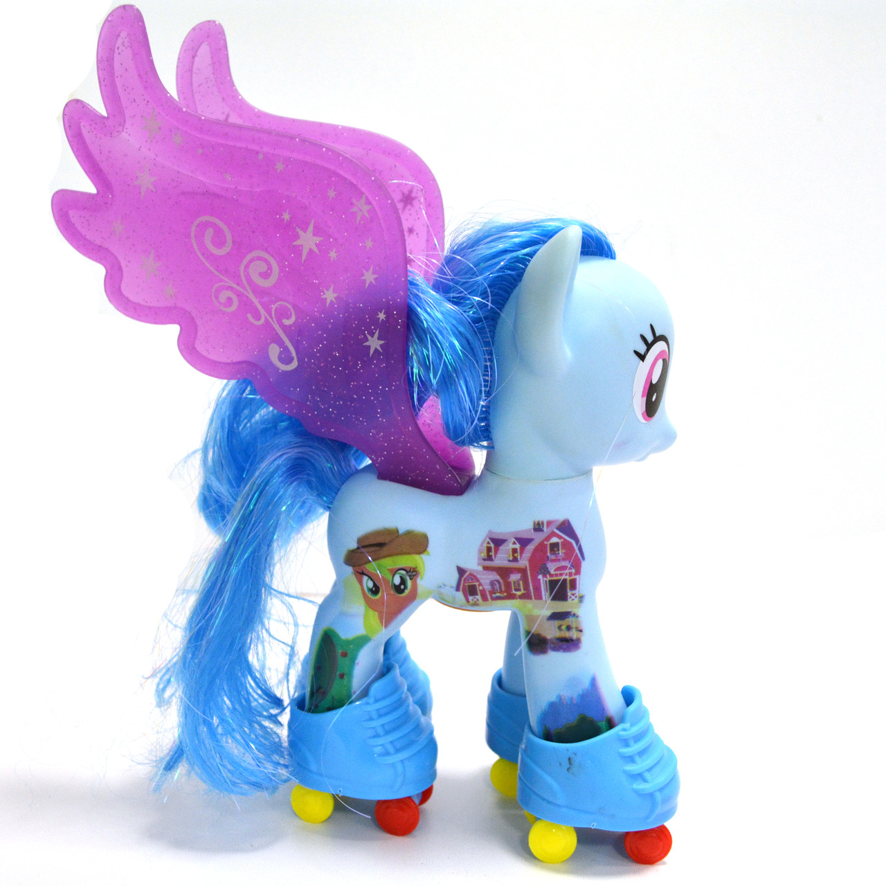 Игровой набор "Моя маленькая пони" со световыми и музыкальными эффектами Romantic Merry голубая - фото 9 - id-p96384066