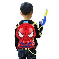Водный пистолет рюкзак объем 2 литра Человек паук