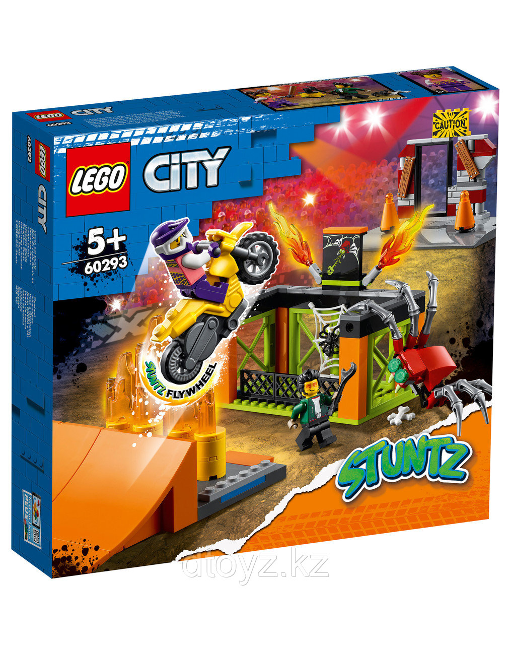 Конструктор LEGO City Stuntz Парк каскадёров 60293 - фото 1 - id-p96391692