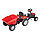 Детский трактор на педалях с прицепом Pilsan 071316 красный, фото 2