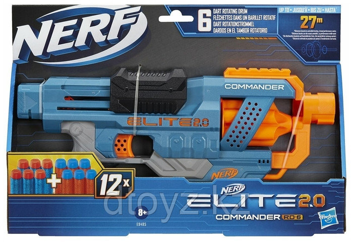 Набор игровой Бластер Nerf Elite 2.0 Commander RD-6 E9485 - фото 1 - id-p96400368