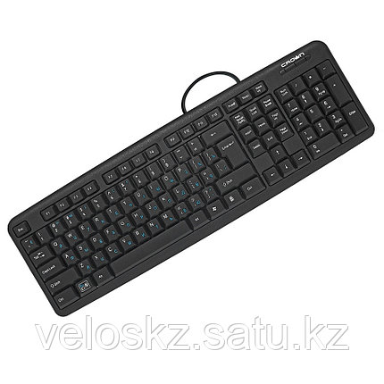Crown Клавиатура проводная Crown CMK-F02B, USB, Kaz/Rus/En, 1.8m, фото 2