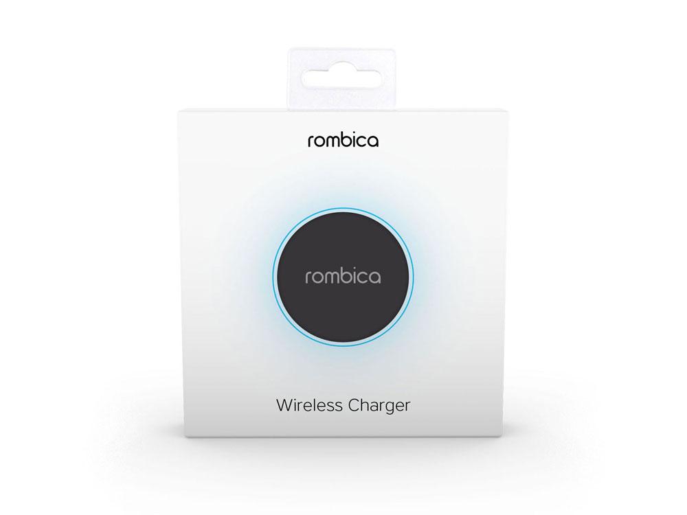 Беспроводное зарядное устройство Rombica NEO Core Quick c быстрой зарядкой, черный (с лого) - фото 4 - id-p96409303