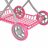 PITUSO Кукольная коляска "Бабочки" Pink/Розовый (68.5*40*80) (4 шт.в кор.), фото 6