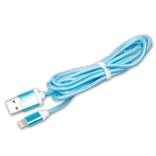 RITMIX RCC-321 Кабель lightning голубой, 1.5 м
