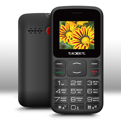 Мобильный телефон TeXet TM-B208 Black