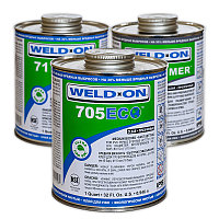 Клей для ПВХ труб Weld-On 705 ECO, 0.473 л.