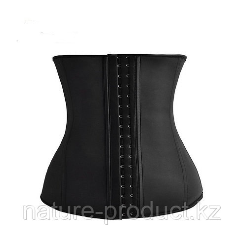 Корсет двуслойный латекс Excellent Shapers черный S/ L/ XL/ 3XL