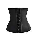 Корсет Orgin двуслойный латекс черный 2XL., фото 3