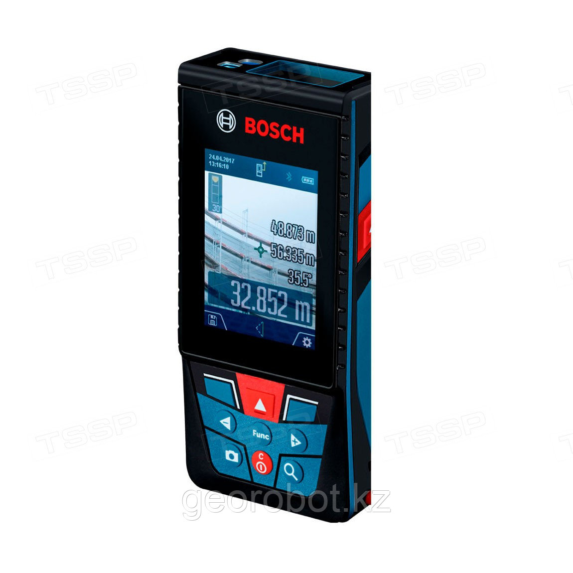 Лазерная рулетка Bosch GLM 120 C Professional - фото 1 - id-p96413913