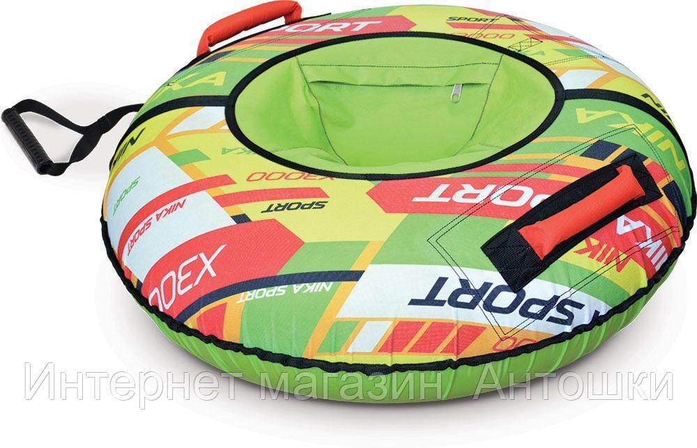 НИКА Игрушка Тюбинг Nika Sport зеленый (1шт/кор)