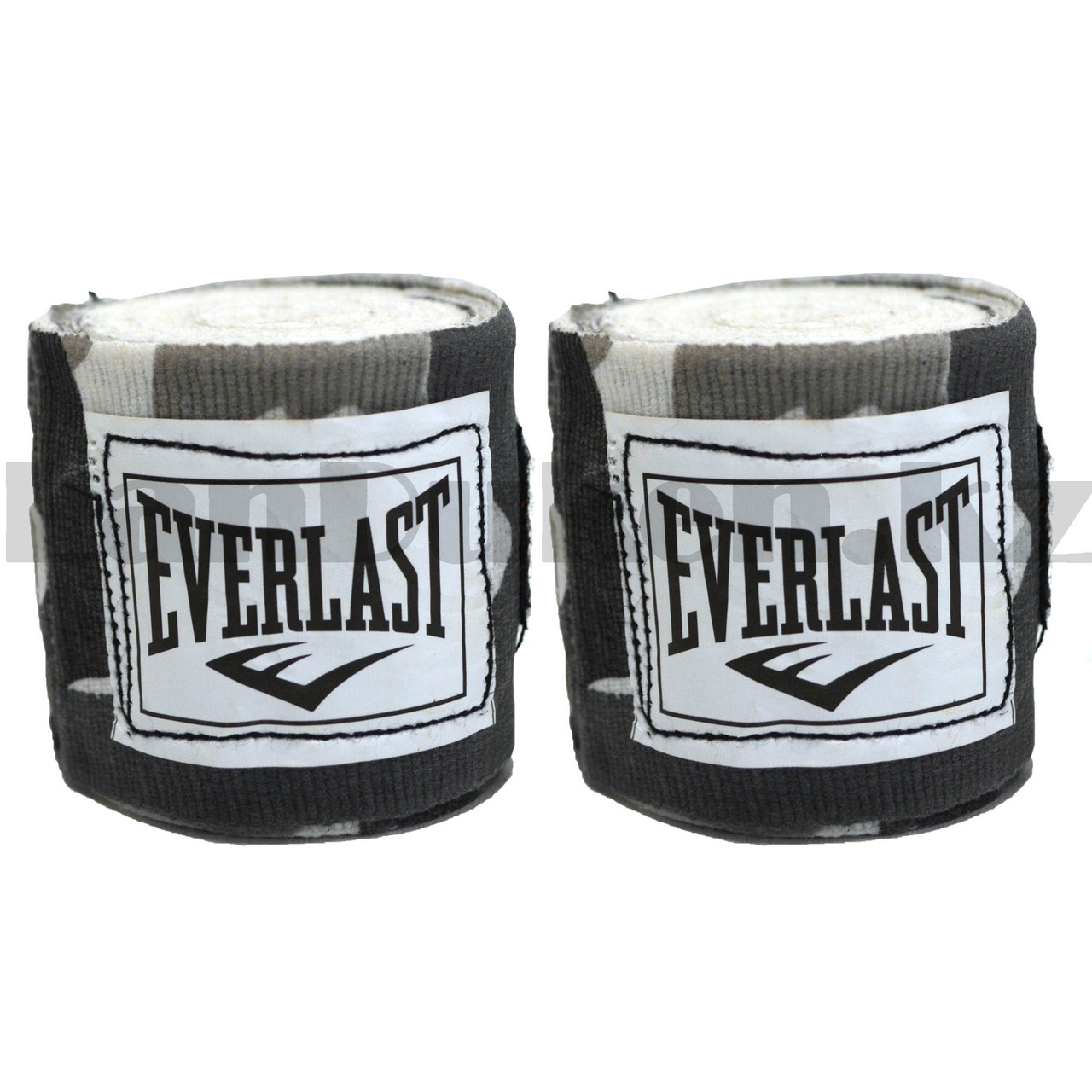 Боксерский бинт спортивный Everlast серое хаки 2 штуки 270 см x 5,5 см - фото 4 - id-p96414008