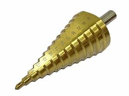 Сверло по металлу, ступенчатое 4 по 40 мм. для отверстий "Дима"