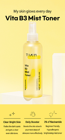 Тонер Tiam Vita B3 Mist Toner, 200 мл, фото 2