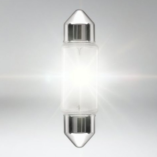 Лампа автомобильная OSRAM C10W (SV8.5/8) 35мм 12V, 1шт,