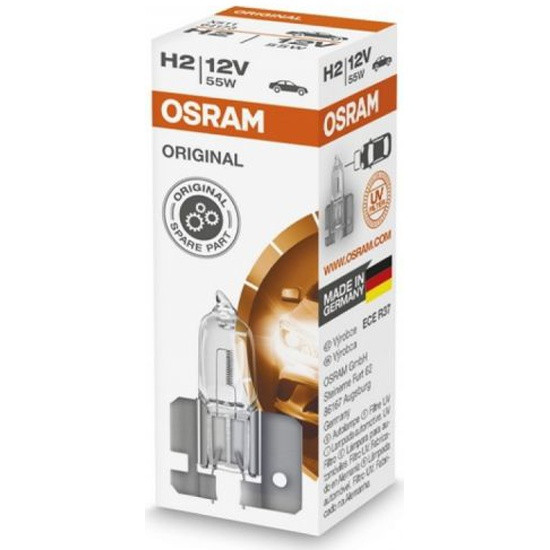 Лампа автомобильная OSRAM Original Line H2 55W X511 12V, 1шт, фото 1