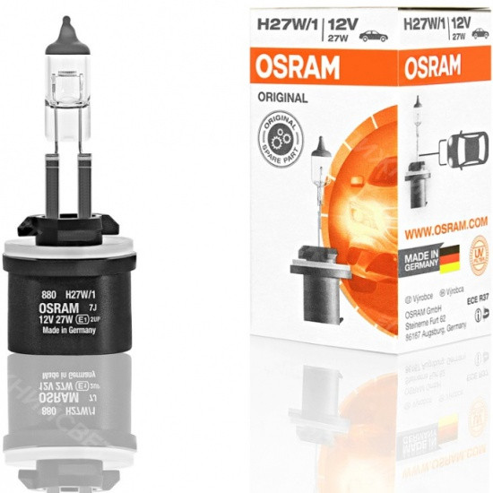 Лампа галогенная OSRAM Halogen H27W/1 (PG13) 12V, 1шт
