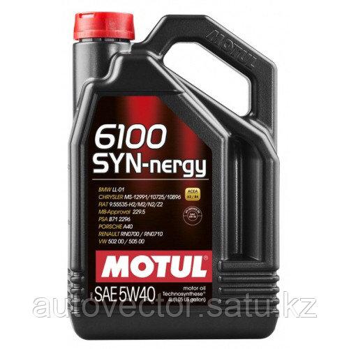 Моторное масло MOTUL 6100 SYN-NERGY 5W-40 5l
