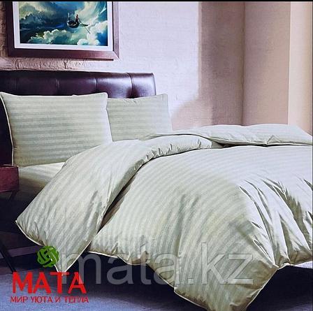 Комплекты постельного белья ЕВРО МАТА страйп-сатин Турция, фото 2