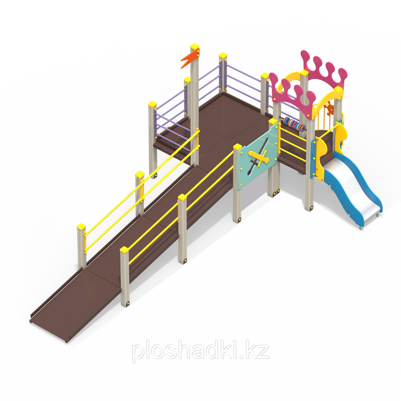 Детская площадка для детей с ограниченными возможностями Корона (Арт. 2200-1)